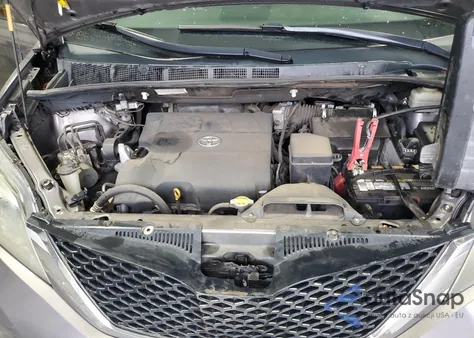 2012 Toyota Sienna Sport from USA, damaged, VIN 5TDXK3DC0CS227169